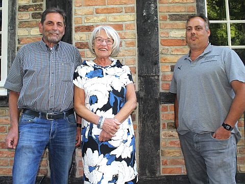 Peppenhorst, Karin Reismann, Jens Bruckmann (v. links)