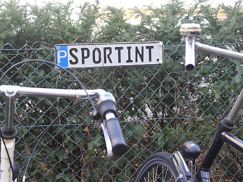 Fahrradparkplatz Sportinternat