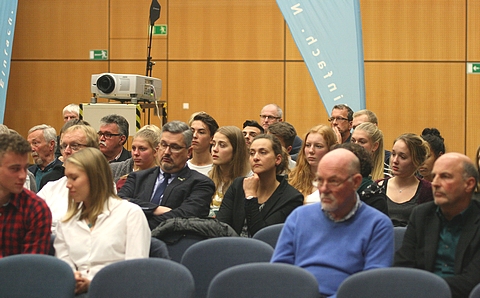 Publikum Diskussionsabend