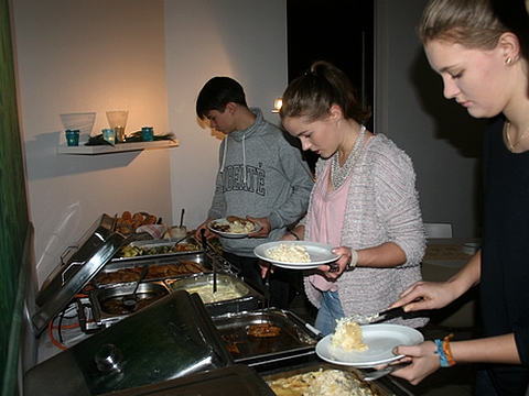 Buffet Weihnachtsfeier 2015