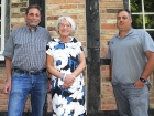 Peppenhorst, Karin Reismann, Jens Bruckmann (v. links)