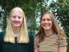 Luisa van Clewe (l.), Pia Mohr